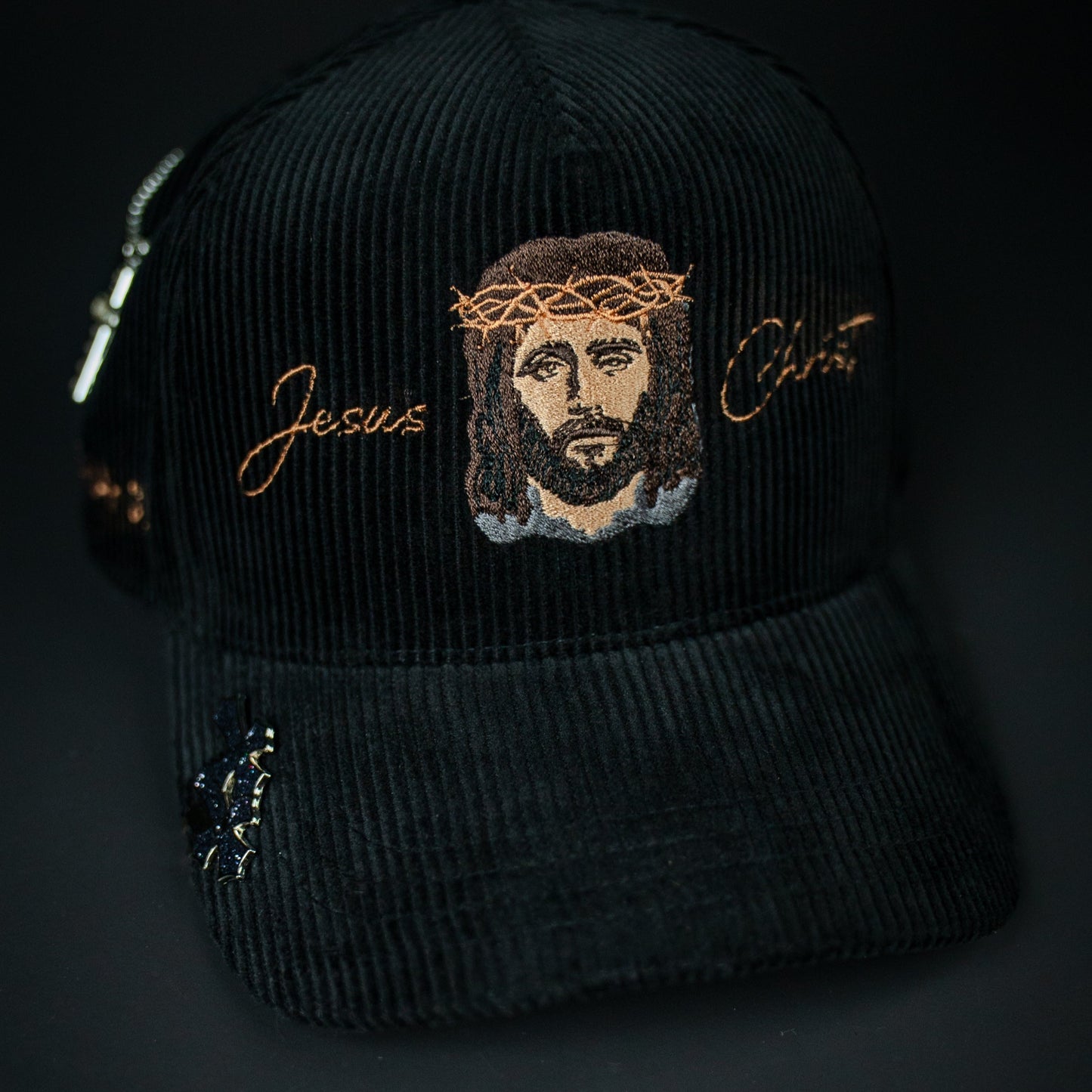 Jesus Christ Hat (Corduroy Black)