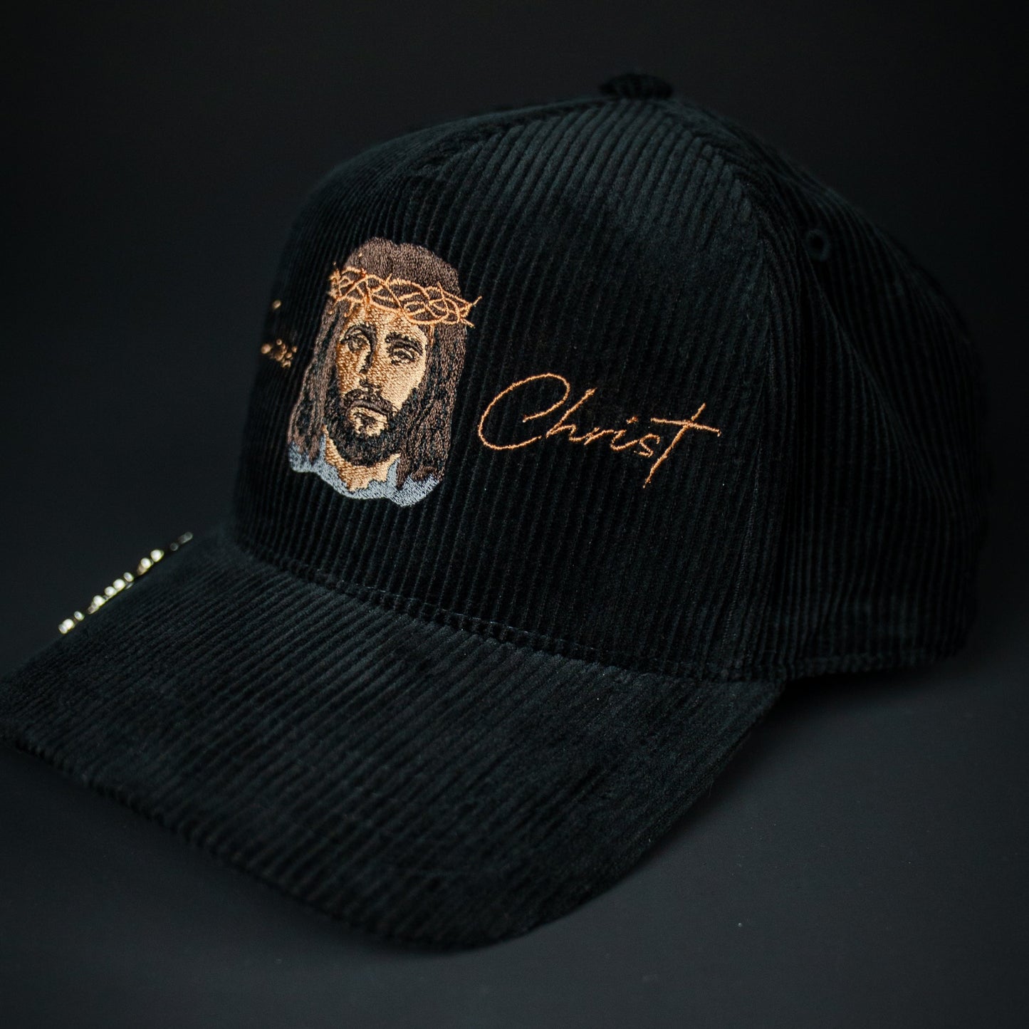 Jesus Christ Hat (Corduroy Black)