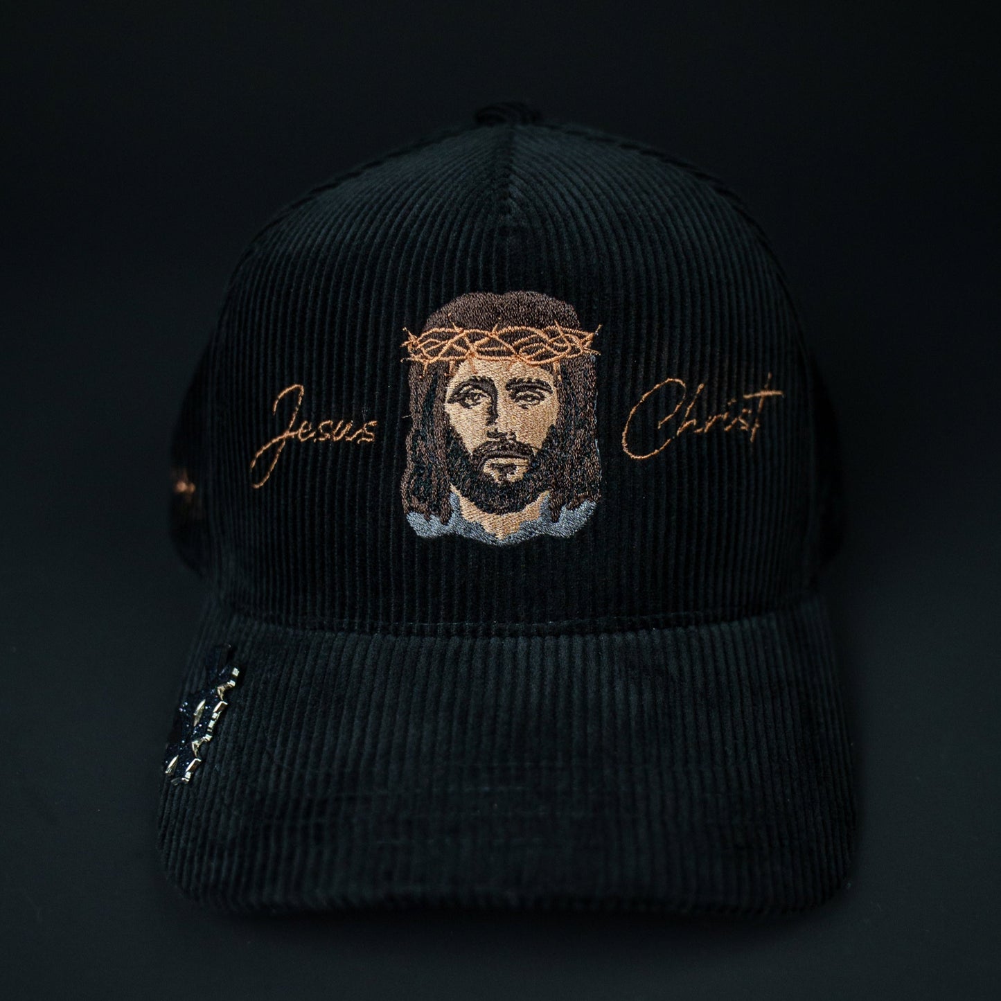 Jesus Christ Hat (Corduroy Black)