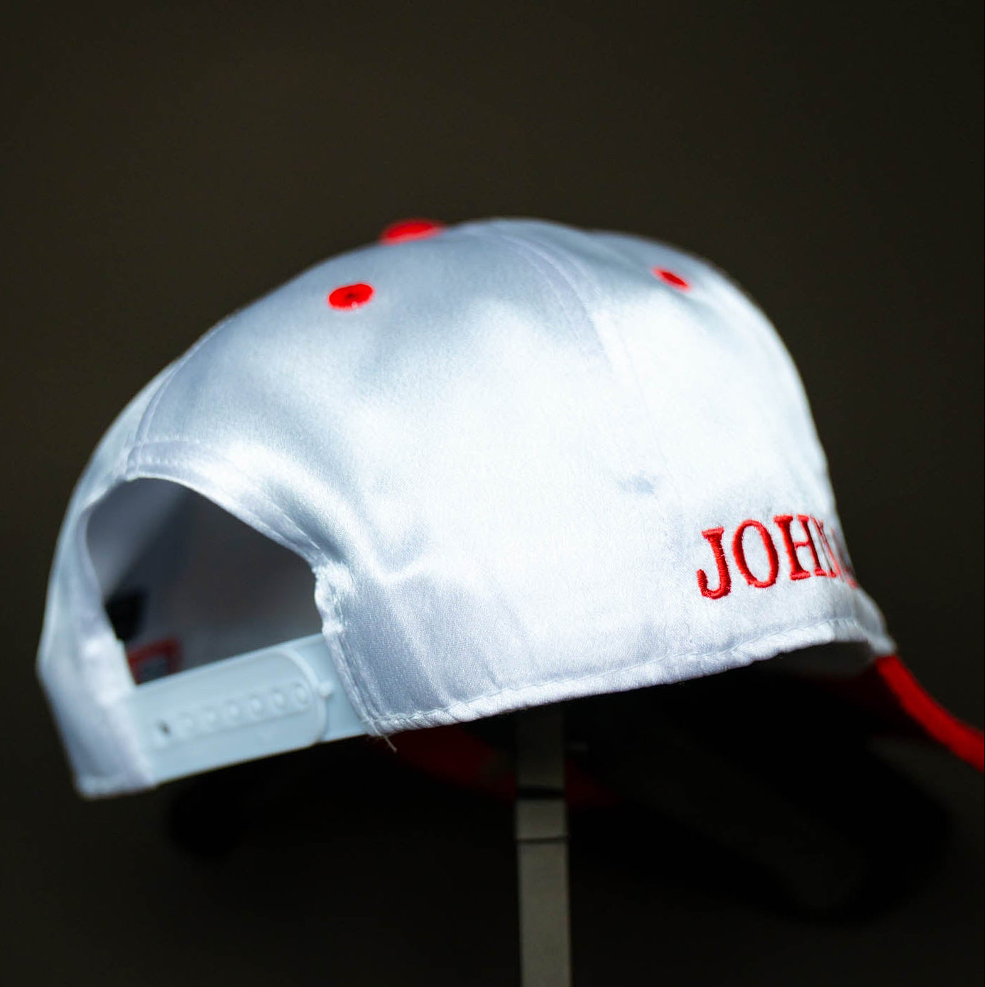 Jesus Christ Hat (WHITE WITH RED)