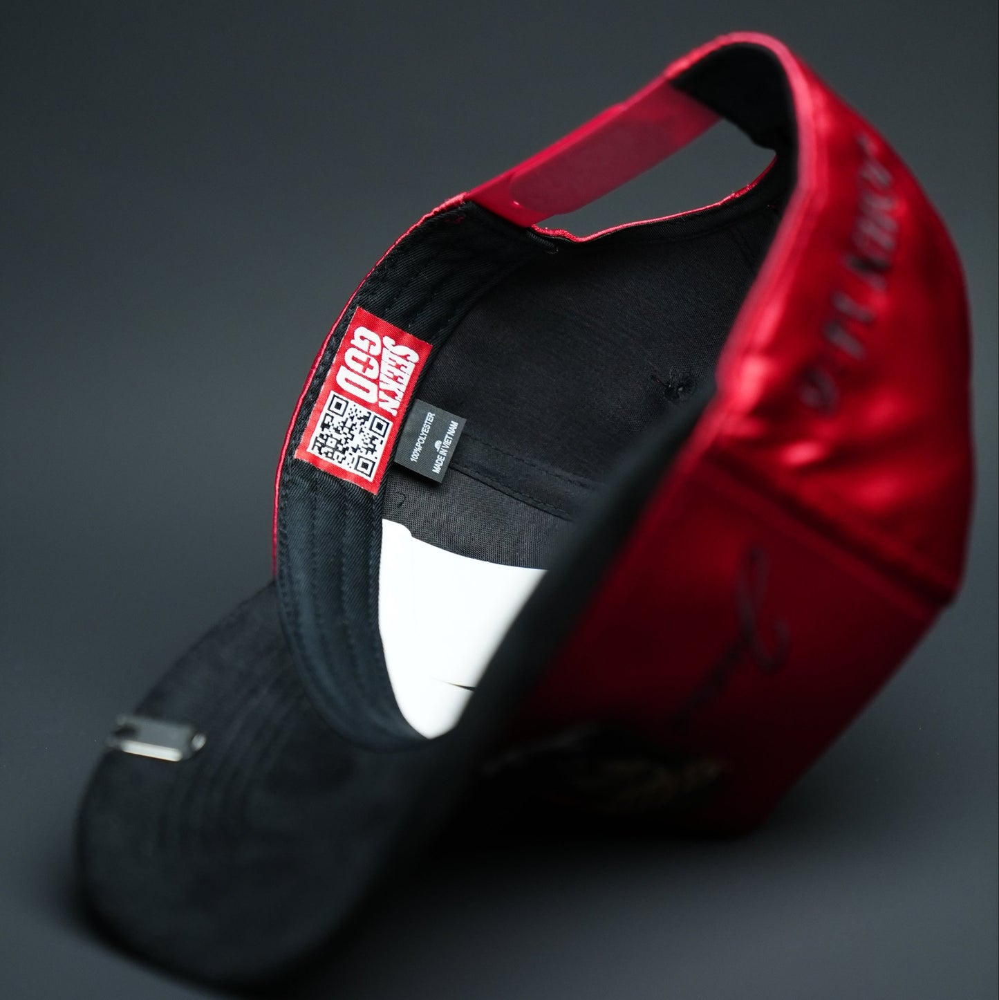 Jesus Christ Hat (RED SATIN)